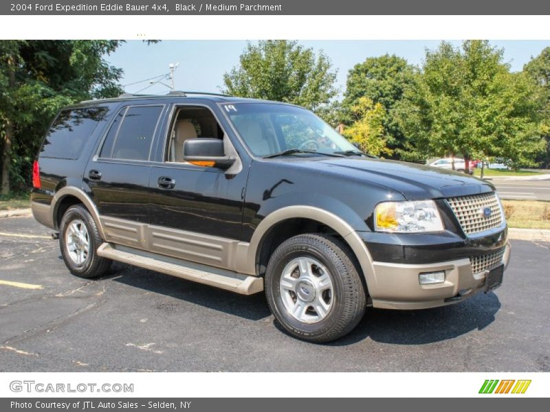 Black / Medium Parchment 2004 Ford Expedition Eddie Bauer 4x4
