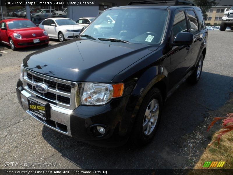 Black / Charcoal 2009 Ford Escape Limited V6 4WD