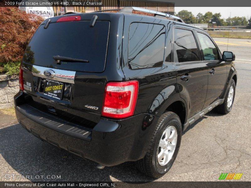 Black / Charcoal 2009 Ford Escape Limited V6 4WD