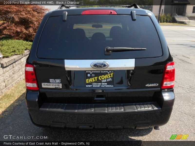 Black / Charcoal 2009 Ford Escape Limited V6 4WD
