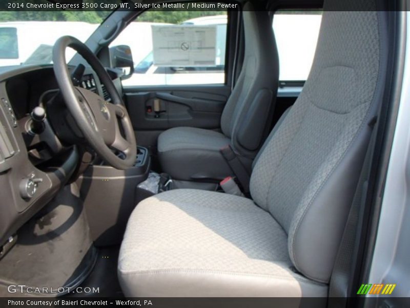 Front Seat of 2014 Express 3500 Cargo WT