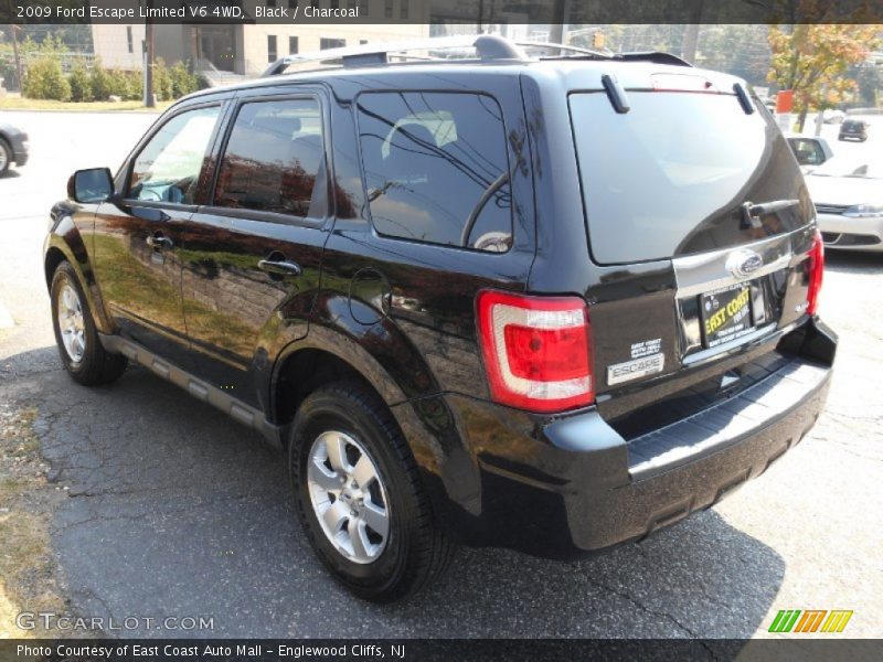 Black / Charcoal 2009 Ford Escape Limited V6 4WD