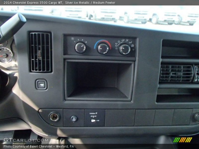 Silver Ice Metallic / Medium Pewter 2014 Chevrolet Express 3500 Cargo WT