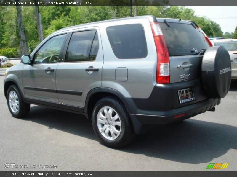 Silver Moss Metallic / Black 2006 Honda CR-V EX