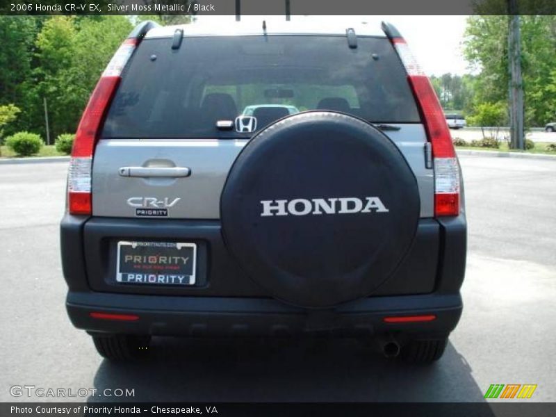Silver Moss Metallic / Black 2006 Honda CR-V EX