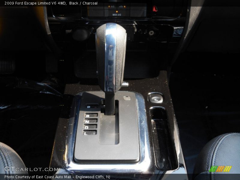 Black / Charcoal 2009 Ford Escape Limited V6 4WD