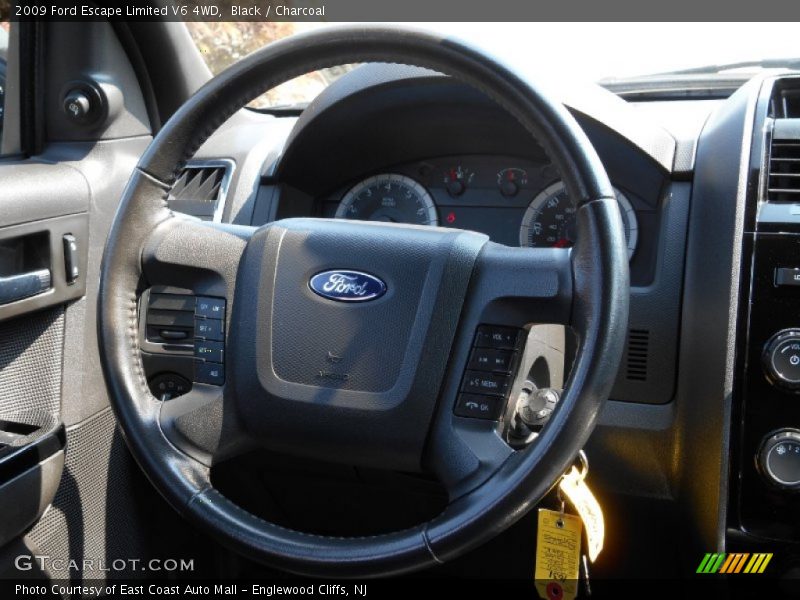 Black / Charcoal 2009 Ford Escape Limited V6 4WD