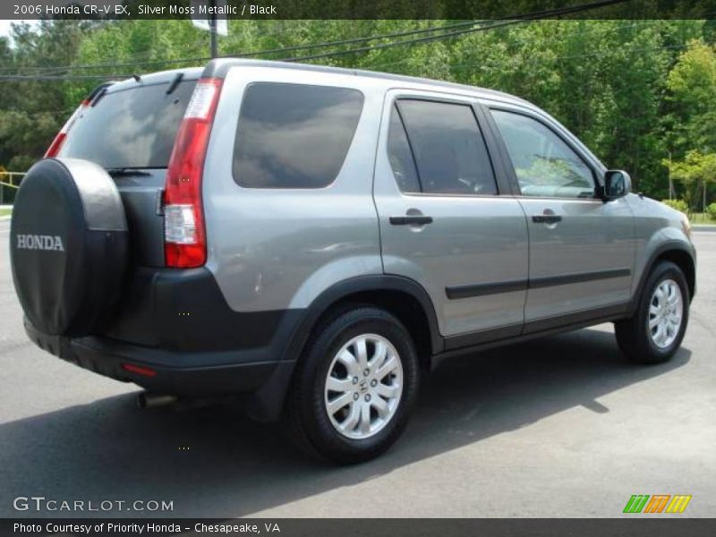 Silver Moss Metallic / Black 2006 Honda CR-V EX