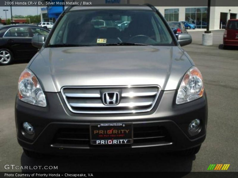 Silver Moss Metallic / Black 2006 Honda CR-V EX