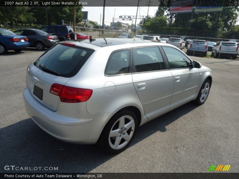 Light Silver Metallic / Black 2007 Audi A3 2.0T