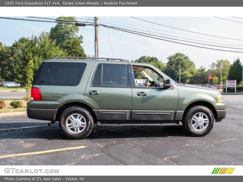 Estate Green Metallic / Medium Parchment 2005 Ford Expedition XLT 4x4