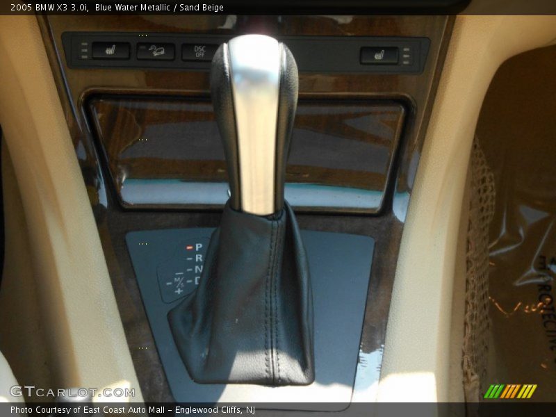 Blue Water Metallic / Sand Beige 2005 BMW X3 3.0i
