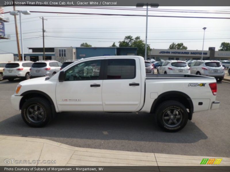  2013 Titan Pro-4X Crew Cab 4x4 Glacier White