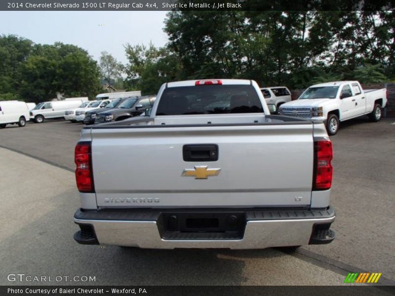 Silver Ice Metallic / Jet Black 2014 Chevrolet Silverado 1500 LT Regular Cab 4x4