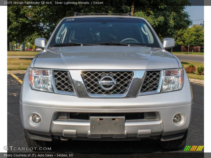 Silver Lightning Metallic / Desert 2005 Nissan Pathfinder SE 4x4