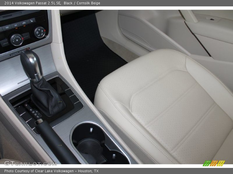 Black / Cornsilk Beige 2014 Volkswagen Passat 2.5L SE