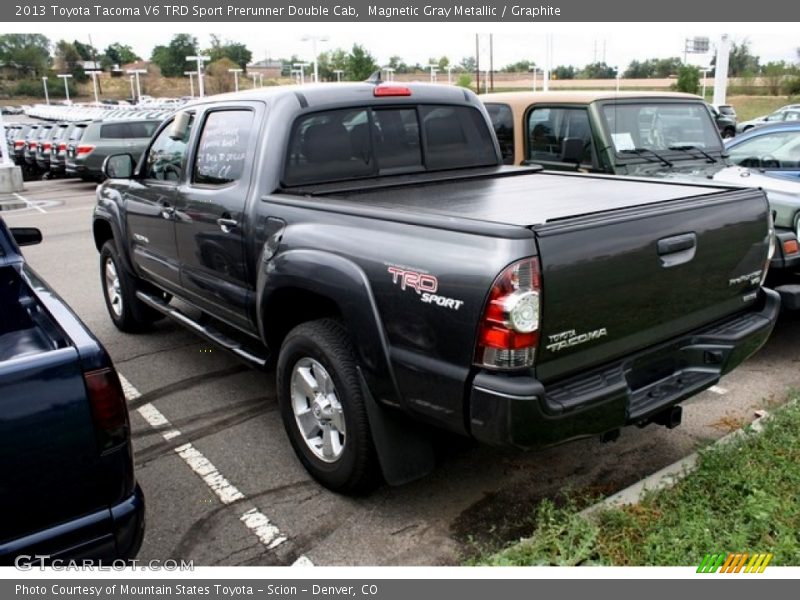 Magnetic Gray Metallic / Graphite 2013 Toyota Tacoma V6 TRD Sport Prerunner Double Cab