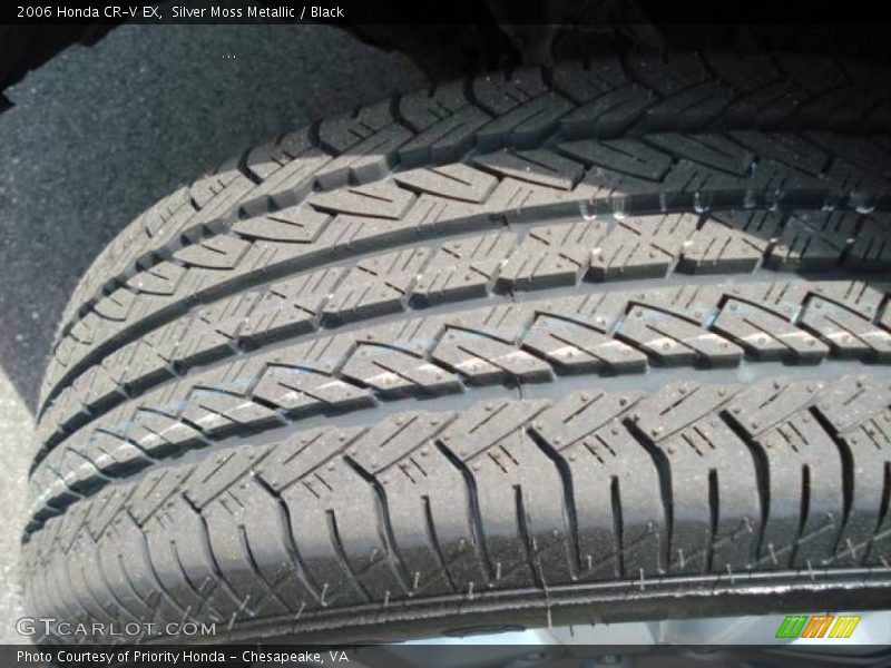 Silver Moss Metallic / Black 2006 Honda CR-V EX
