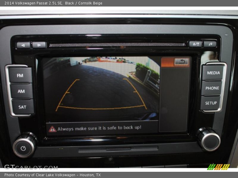 Black / Cornsilk Beige 2014 Volkswagen Passat 2.5L SE