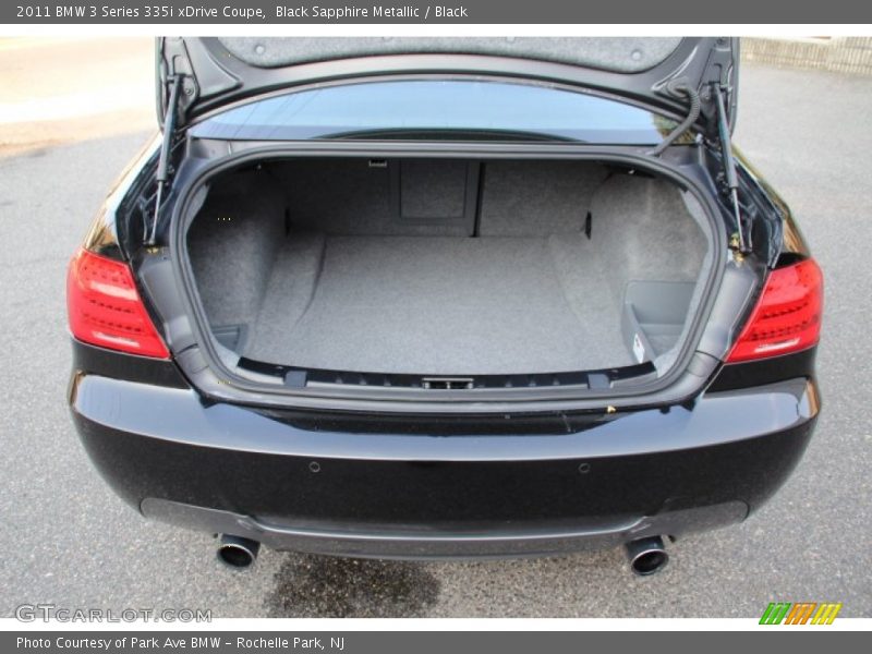  2011 3 Series 335i xDrive Coupe Trunk