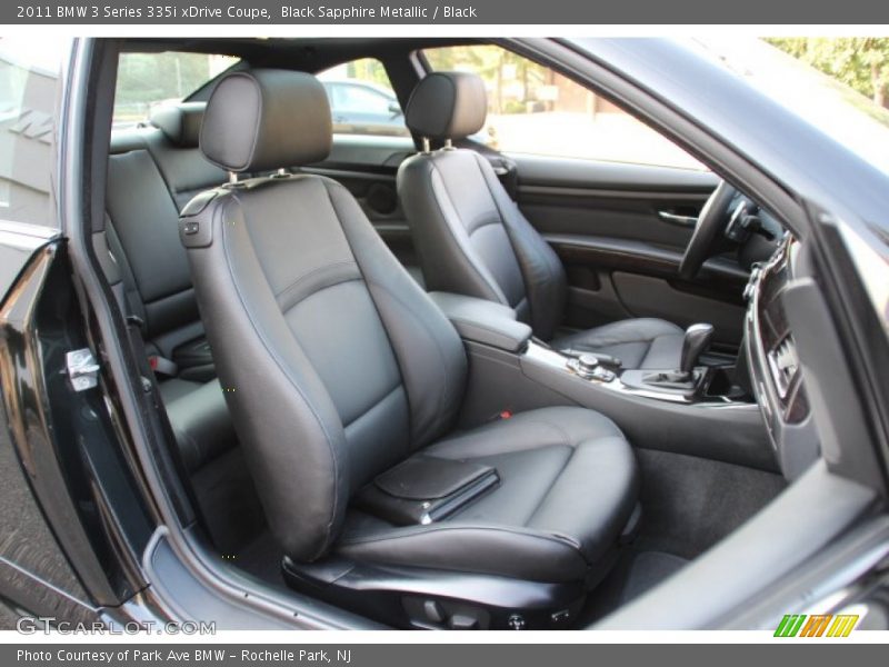  2011 3 Series 335i xDrive Coupe Black Interior
