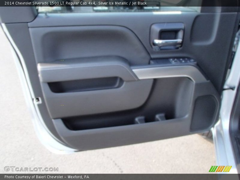 Silver Ice Metallic / Jet Black 2014 Chevrolet Silverado 1500 LT Regular Cab 4x4
