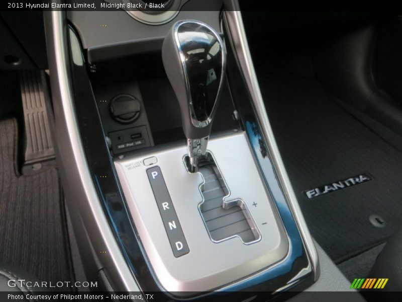 Midnight Black / Black 2013 Hyundai Elantra Limited
