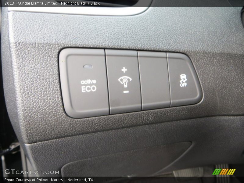 Midnight Black / Black 2013 Hyundai Elantra Limited