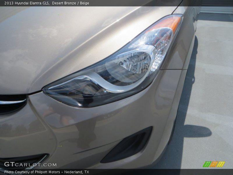 Desert Bronze / Beige 2013 Hyundai Elantra GLS