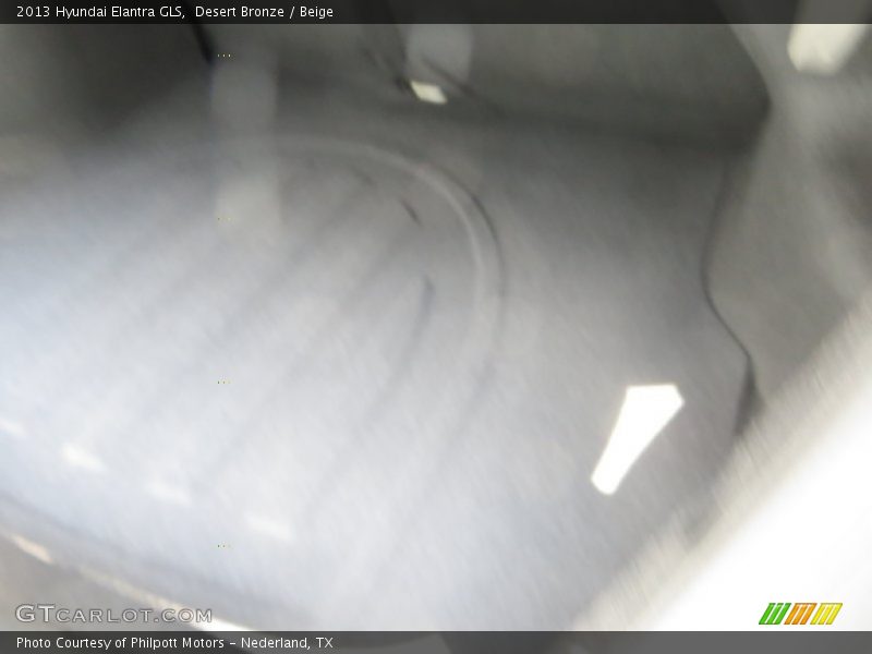 Desert Bronze / Beige 2013 Hyundai Elantra GLS