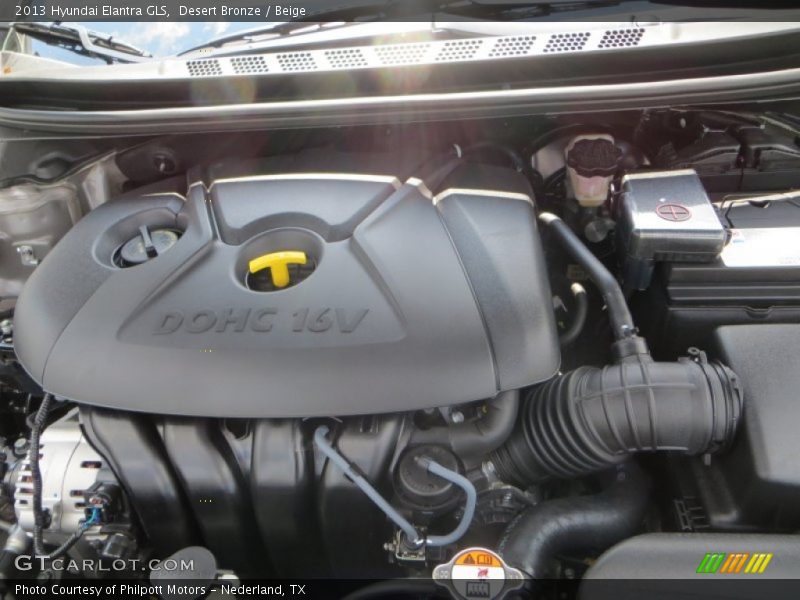 Desert Bronze / Beige 2013 Hyundai Elantra GLS