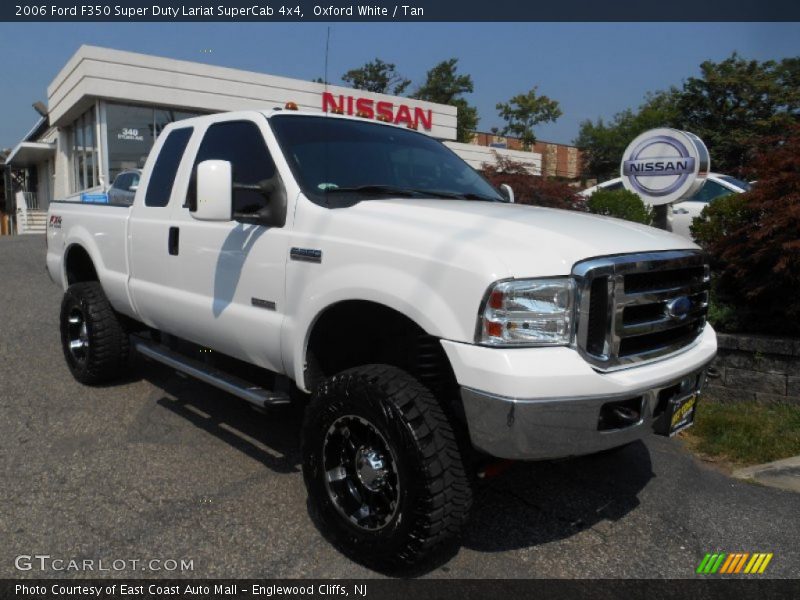 Oxford White / Tan 2006 Ford F350 Super Duty Lariat SuperCab 4x4