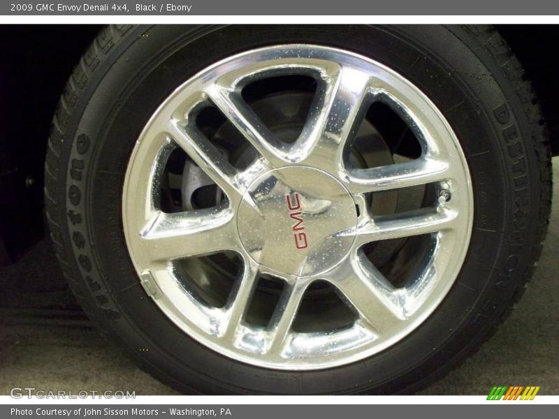 Black / Ebony 2009 GMC Envoy Denali 4x4