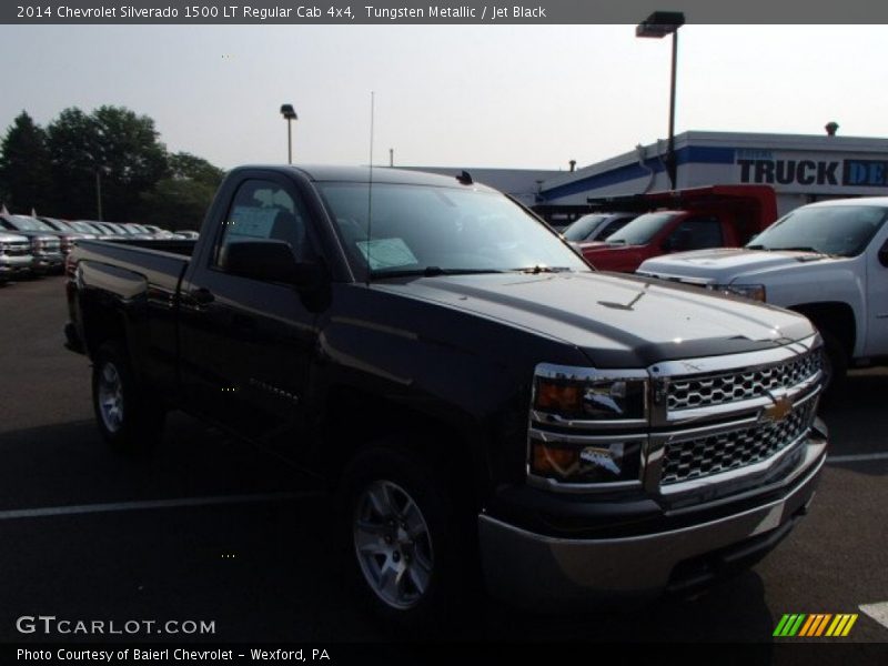Tungsten Metallic / Jet Black 2014 Chevrolet Silverado 1500 LT Regular Cab 4x4
