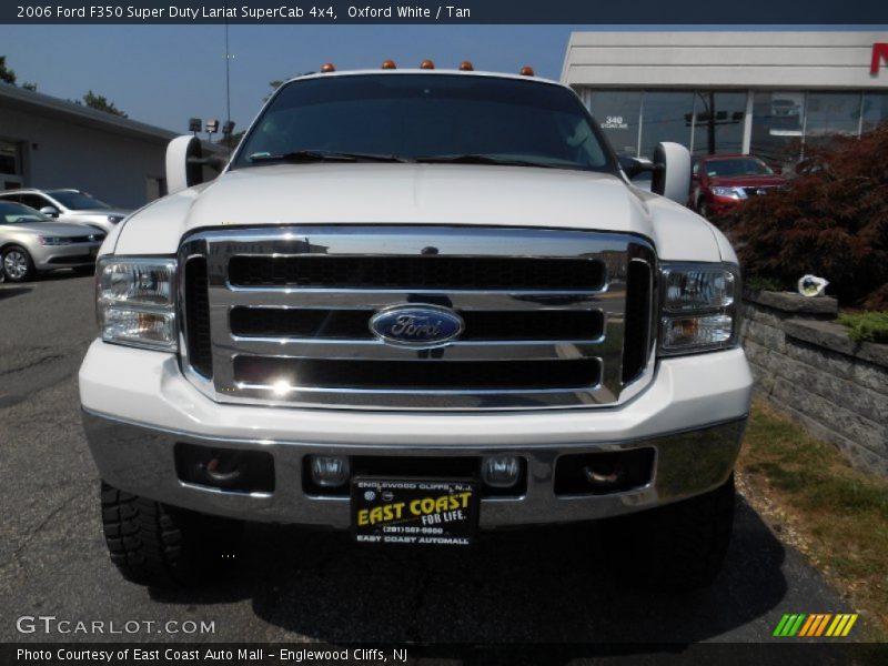 Oxford White / Tan 2006 Ford F350 Super Duty Lariat SuperCab 4x4