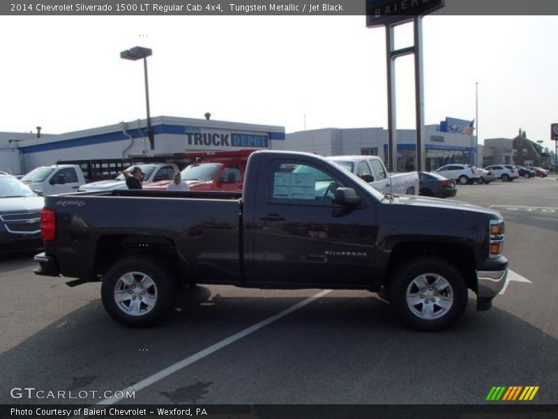 Tungsten Metallic / Jet Black 2014 Chevrolet Silverado 1500 LT Regular Cab 4x4