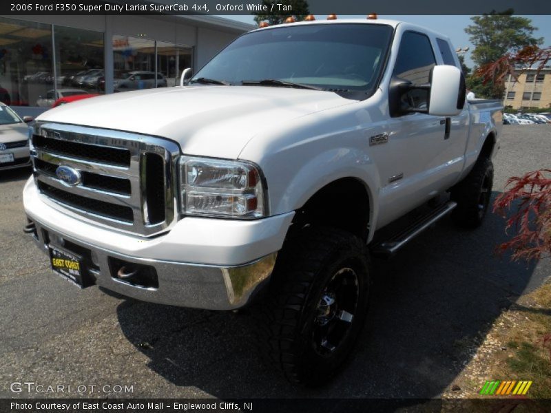 Oxford White / Tan 2006 Ford F350 Super Duty Lariat SuperCab 4x4
