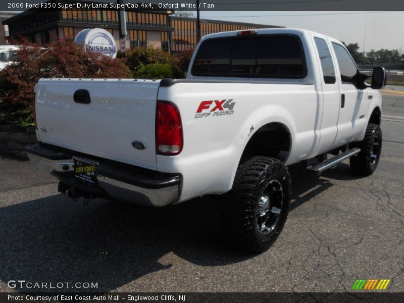 Oxford White / Tan 2006 Ford F350 Super Duty Lariat SuperCab 4x4