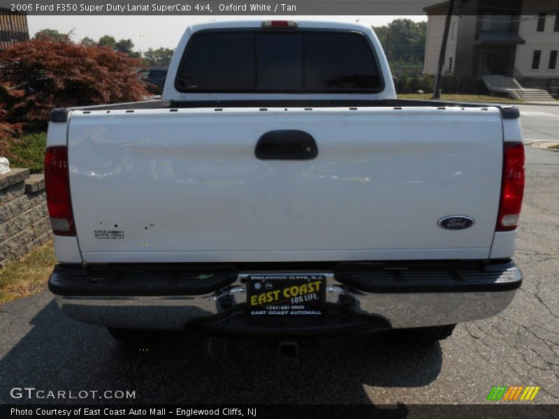 Oxford White / Tan 2006 Ford F350 Super Duty Lariat SuperCab 4x4