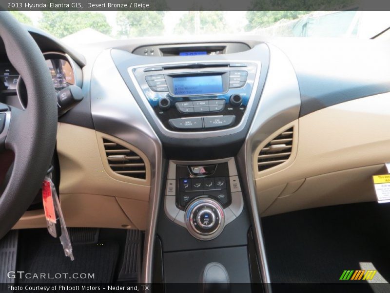 Desert Bronze / Beige 2013 Hyundai Elantra GLS