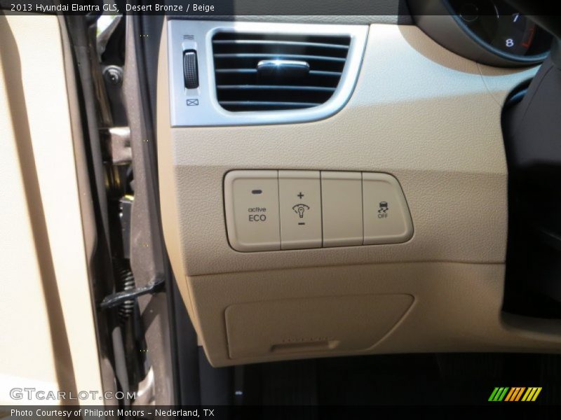 Desert Bronze / Beige 2013 Hyundai Elantra GLS