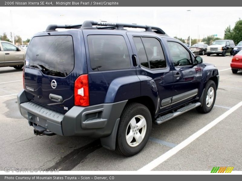 Midnight Blue Pearl / Steel/Graphite 2006 Nissan Xterra SE 4x4
