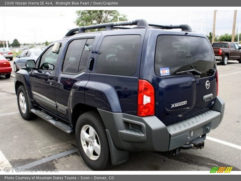 Midnight Blue Pearl / Steel/Graphite 2006 Nissan Xterra SE 4x4