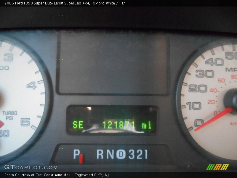 Oxford White / Tan 2006 Ford F350 Super Duty Lariat SuperCab 4x4