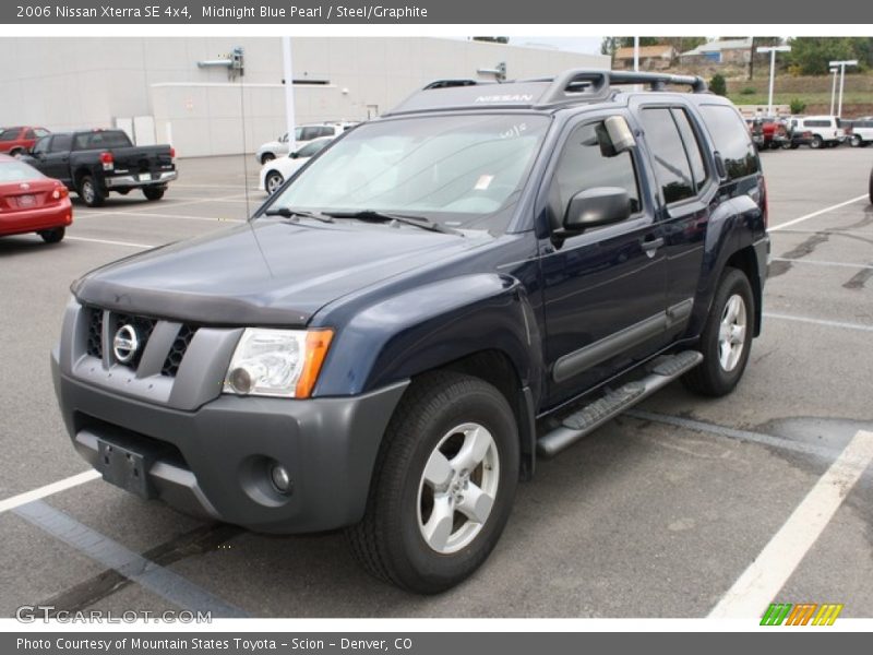 Midnight Blue Pearl / Steel/Graphite 2006 Nissan Xterra SE 4x4