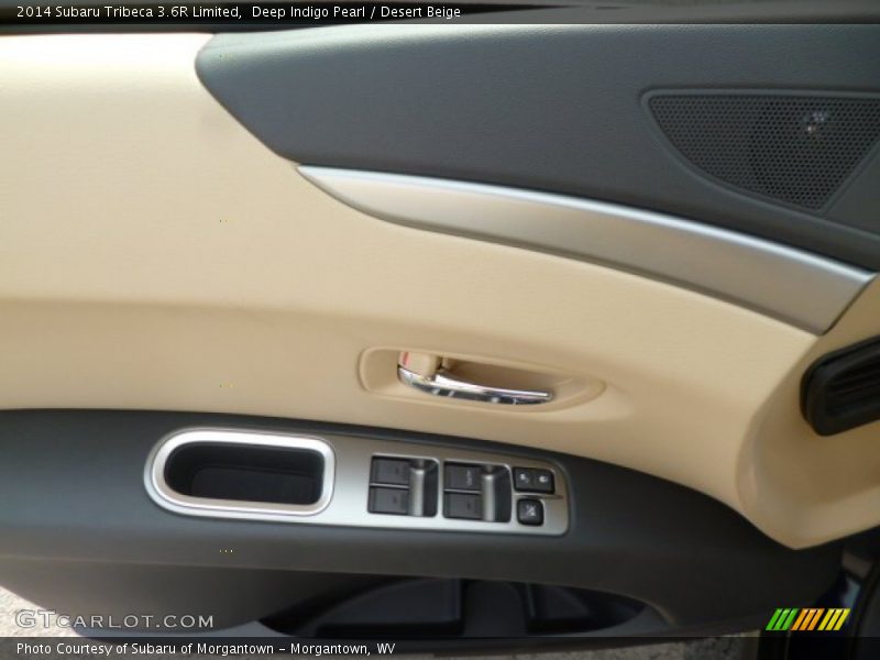 Deep Indigo Pearl / Desert Beige 2014 Subaru Tribeca 3.6R Limited