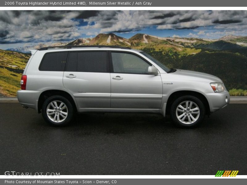 Millenium Silver Metallic / Ash Gray 2006 Toyota Highlander Hybrid Limited 4WD