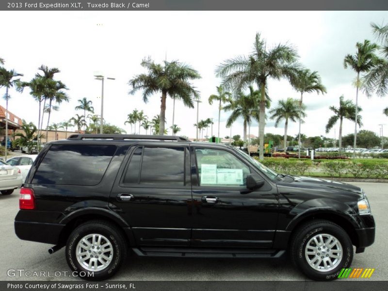 Tuxedo Black / Camel 2013 Ford Expedition XLT