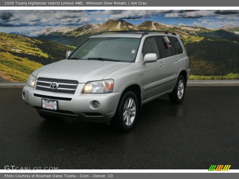 Millenium Silver Metallic / Ash Gray 2006 Toyota Highlander Hybrid Limited 4WD