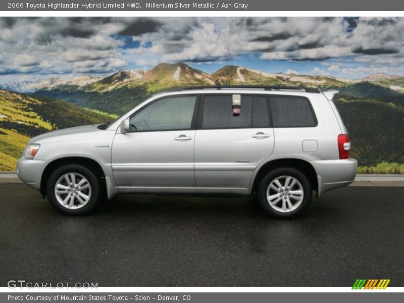 Millenium Silver Metallic / Ash Gray 2006 Toyota Highlander Hybrid Limited 4WD
